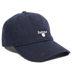 Barbour-Cascade Sports Cap Blue - Cappellino con Visiera Blu-MHA0274NY91