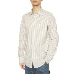 Barbour-Cresswell Seersucker Shirt Stone - Camicia Uomo Multicolore