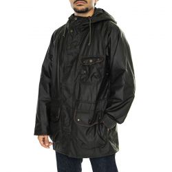 Barbour-Field Wax Parka Fern - Giacca Uomo Verde