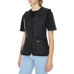 Barbour-Womens Fleece Betty Liner Black Jacket-222MLLI0003-BK11