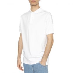 Barbour-Hylton Interlock Polo Shirt White - Polo Uomo Bianca-NML1445WH11