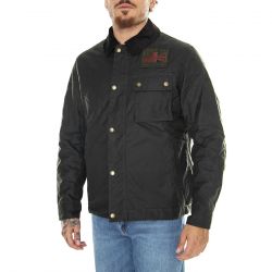 BARBOUR INTERNATIONAL-M' Workers Wax Sage Jacket