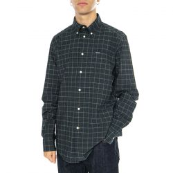 Barbour-Lomond Tailored Shirt Green Loch - Camicia Uomo Multicolore