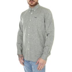 Barbour-M' Nelson Tailored Shirt Bleached Olive