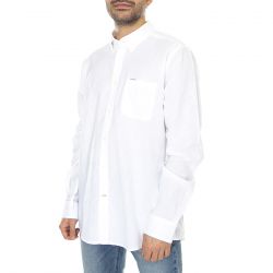 Barbour-Nelson Tailored Shirt White - Camicia Uomo Bianca
