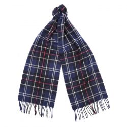 Barbour-Tartan Lambswool Scarf Navy / Red - Sciarpa Multicolore