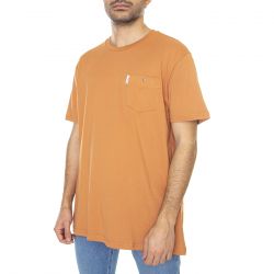 Ben Sherman-Signature Pocket Tee Anise - Maglietta Girocollo Uomo Arancione