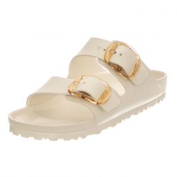 Birkenstock-Arizona Big Buckle EVA Eggshell, EVA - Sandali Donna Bianchi