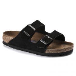 Birkenstock-Unisex Arizona Black Sandals - Narrow Fit-951323