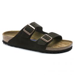Birkenstock-Unisex Arizona SFB Mocca Brown Sandals - Regular Fit-951313