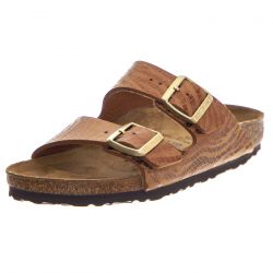 Birkenstock-Arizona Zebra Pecan, Synthetics - Sandali Donna Marroni