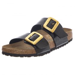 Birkenstock-Sydney CB graceful licorice, Birko Flor - Sandali Donna Neri