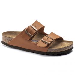 Birkenstock-Arizona SFB Birko Flor Sandals - Sandali Donna / Uomo Marroni / Ginger Brown - Calzata Regolare-1019119