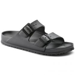 Birkenstock-Womens Arizona Eva Sandals - Metallic Anthracite - Sandali Donna Grigi - Calzata Stretta-1001498