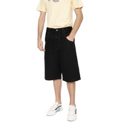 BLUESKIN-Blueskin Shorts Jeans Black / Red - Bermuda Uomo Black