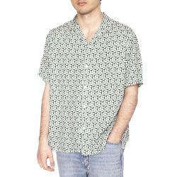 BRAVA FABRICS-Alhambra Aloha Shirt Morera - Camicia Maniche Corte Uomo Multicolore