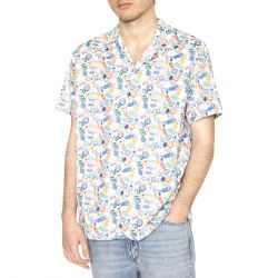 BRAVA FABRICS-E.T. Since 1982 Aloha Shirt - Camicia Maniche Corte Uomo Multicolore