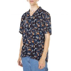 BRAVA FABRICS-M' Crazy Fugu Shirt SS Assorted - Camicia Maniche Corte Uomo Multicolore