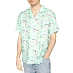 BRAVA FABRICS-Miami Vice For Life Aloha Shirt - Camicia Maniche Corte Uomo Multicolore