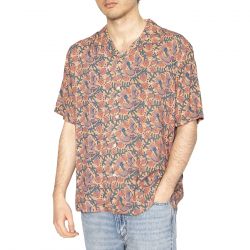 BRAVA FABRICS-Passerine Aloha Shirt Coiro - Camicia Maniche Corte Uomo Multicolore