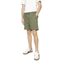 Brixton-Everyday Coolmax Short Green - Bermuda Uomo Verdi