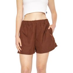 Brixton-Polanco Short - Bermuda Donna Marroni