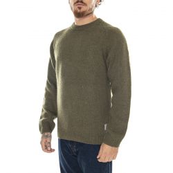 CARHARTT WIP-Anglistic Sweater Speckled Highland - Maglione Girocollo Uomo Verde