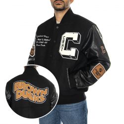 CARHARTT WIP-Brown Ducks Bomber Black / Black