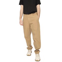 CARHARTT WIP-Calder Pant Leather - Pantaloni Uomo Marroni