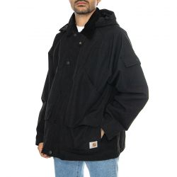 CARHARTT WIP-Clarton Jacket Black / Black