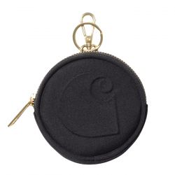 CARHARTT WIP-Clarton Zip Wallet Black