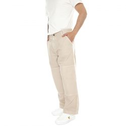 CARHARTT WIP-Garrison Pant Tonic / Stone Dyed - Pantaloni Uomo Beige