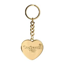 CARHARTT WIP-Heart Keychain Gold - Portachiavi Oro