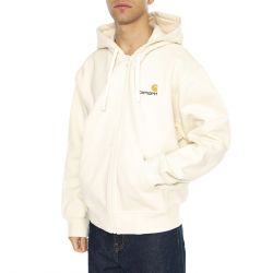 CARHARTT WIP-Hooded American Script Jacket Natural