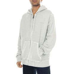 CARHARTT WIP-Hooded Duster Script Jacket Basalt garment dyed