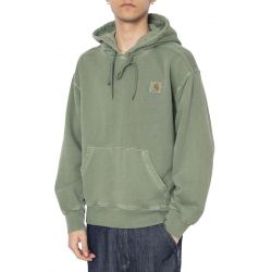 CARHARTT WIP-Hooded Nelson Sweat Park - Felpa con Capuccio Uomo Verde