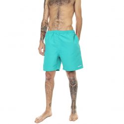 CARHARTT WIP-Island Swim Trunks Caribbean / White -I030059-0SYXX