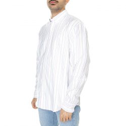 CARHARTT WIP-L/S Dabney Shirt Dabney Stripe, Multicolor / White 