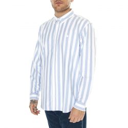 CARHARTT WIP-L/S Dillion Shirt bleach/white