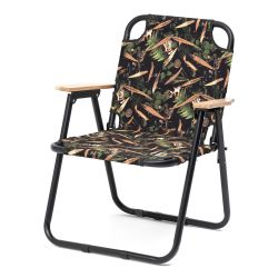 CARHARTT WIP-Lumen Folding Chair Lumen Print, Black