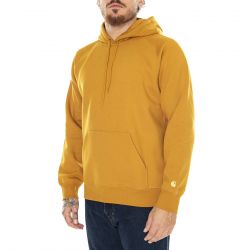 CARHARTT WIP-M' Hooded Chase Sweat Buckthorn / Gold