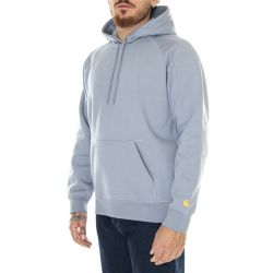 CARHARTT WIP-M' Hooded Chase Sweat Mirror / Gold