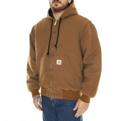 CARHARTT WIP-OG Active Jacket Deep H Brown /aged canvas - Giacca Uomo Marrone