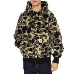 CARHARTT WIP-OG Active Liner Camo Duck Jacquard, Green