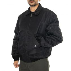 CARHARTT WIP-Olten Bomber Black / Turmeric