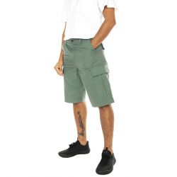 CARHARTT WIP-Regular Cargo Short Duck Green rinsed - Bermuda Cargo Uomo Verdi