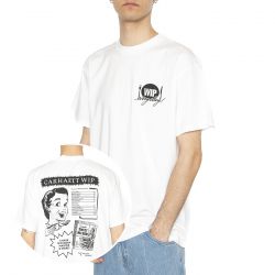 CARHARTT WIP-S/S Catalogue T-Shirt White / Black