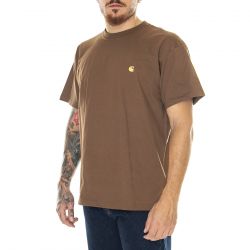 CARHARTT WIP-S/S Chase T-Shirt Tamarind / Gold