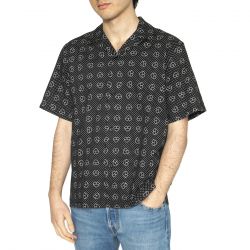 CARHARTT WIP-S/S Furoshiki Shirt Furoshiki Print, Black