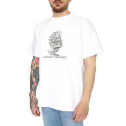 CARHARTT WIP-S/S Moving Service T-Shirt White